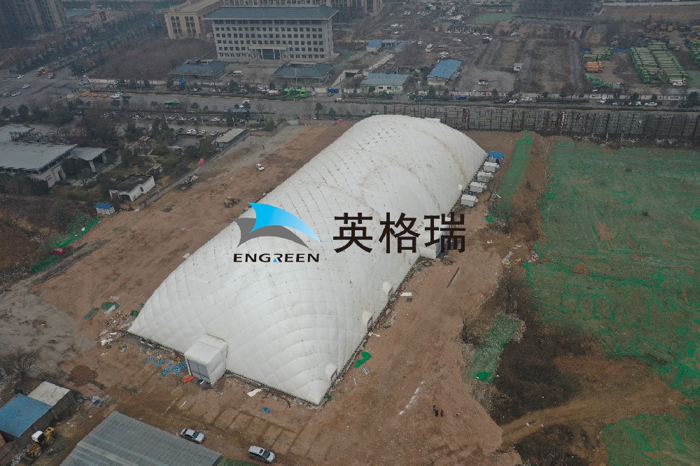 雨季貨品儲存的困擾，氣膜建筑來幫忙
