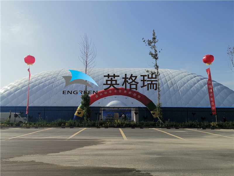 充氣吹起來的氣膜館，耗電量是不是很大呢？