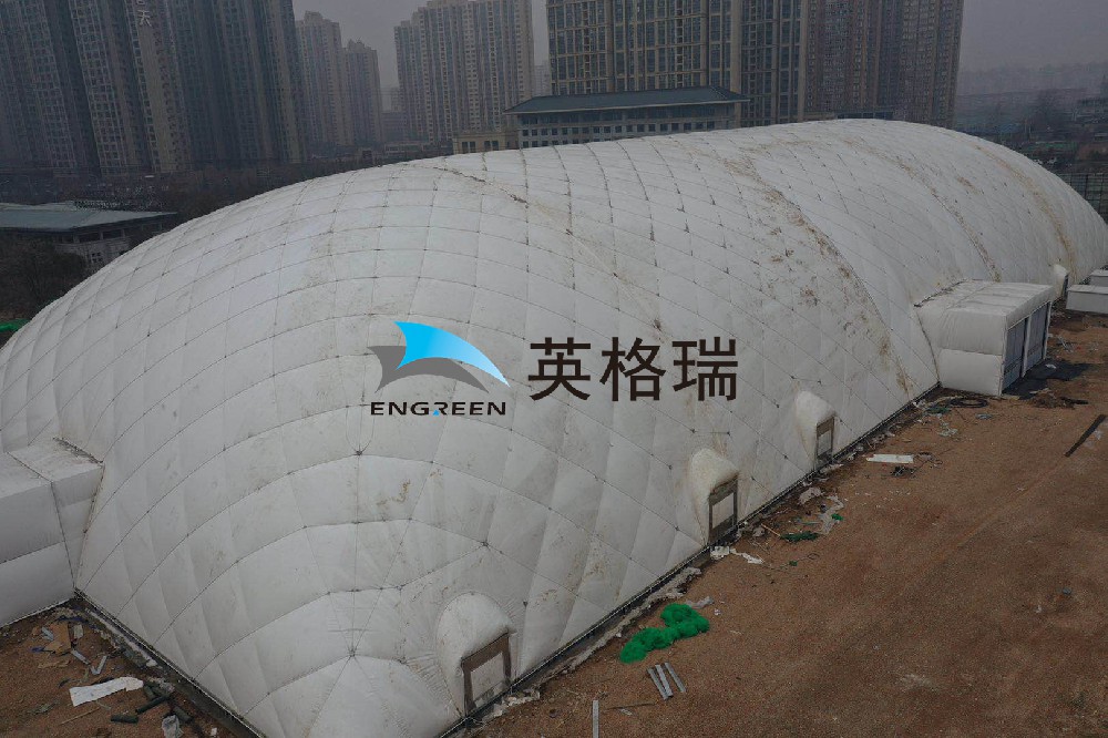 給工地“戴口罩”？基坑氣膜來守護