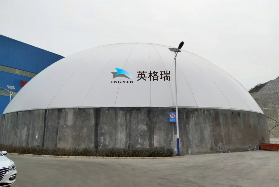 寒冬守護污水池！氣膜防凍保溫膜如何實現“溫暖過冬”？
