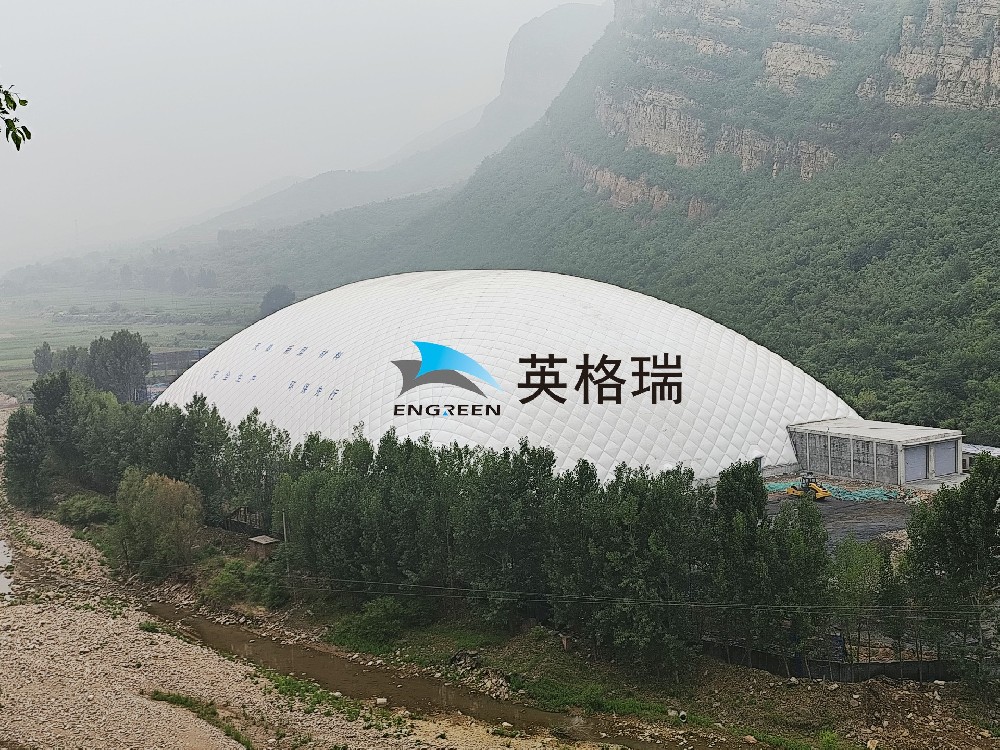 氣膜石料倉成行業新寵！鄭州英格瑞 技術賦能石料存儲綠色轉型