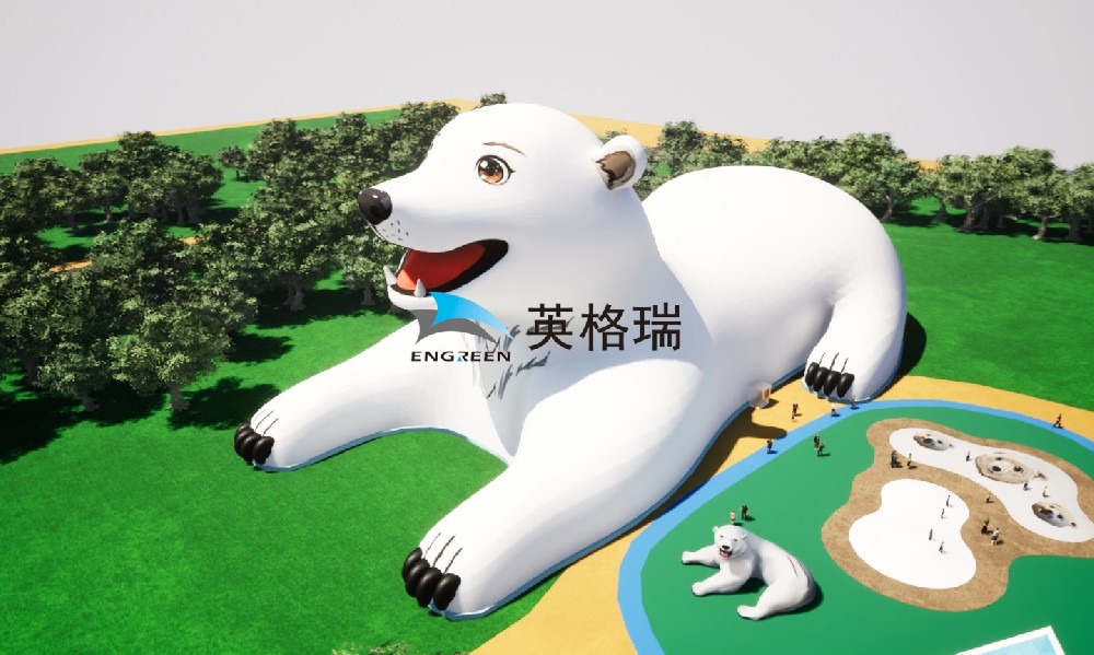 新品來襲｜北極熊樂園，邂逅童趣滿滿的氣膜游樂天地